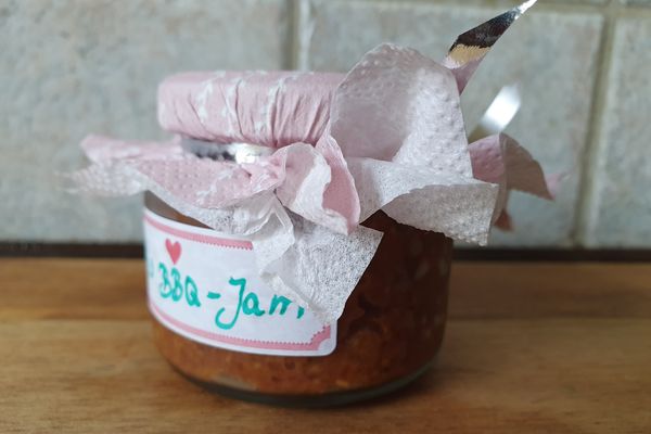 BBQ Jam Glas