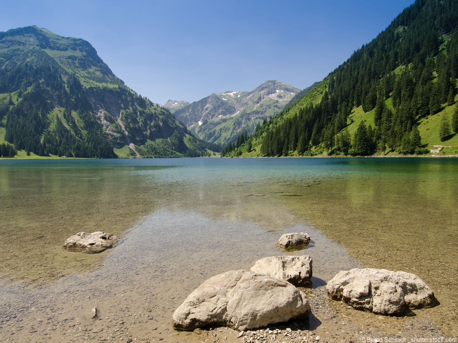 Bergpanorama Allgaeu