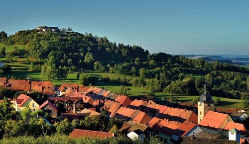 Aussicht auf Waldeck und Burg ©André Wirsing