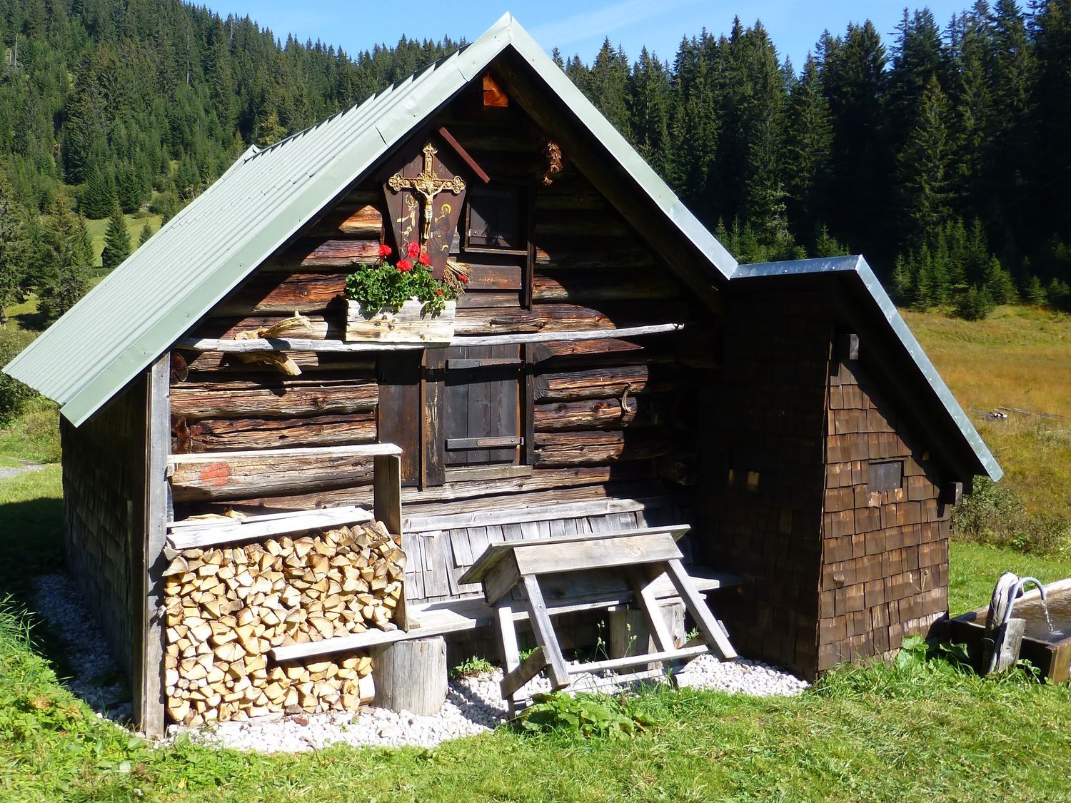 Berghütte im Allgäu