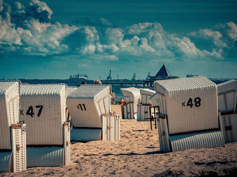 Strandkörbe Insel Usedom