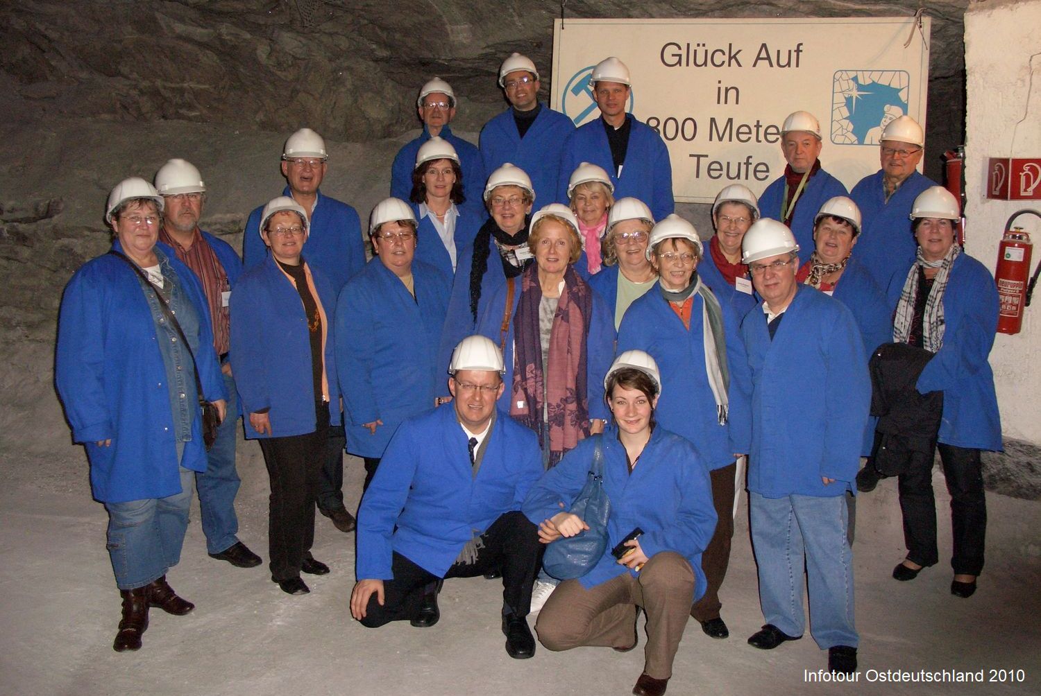 Infotour Ostdeutschland Bergwerk 2010