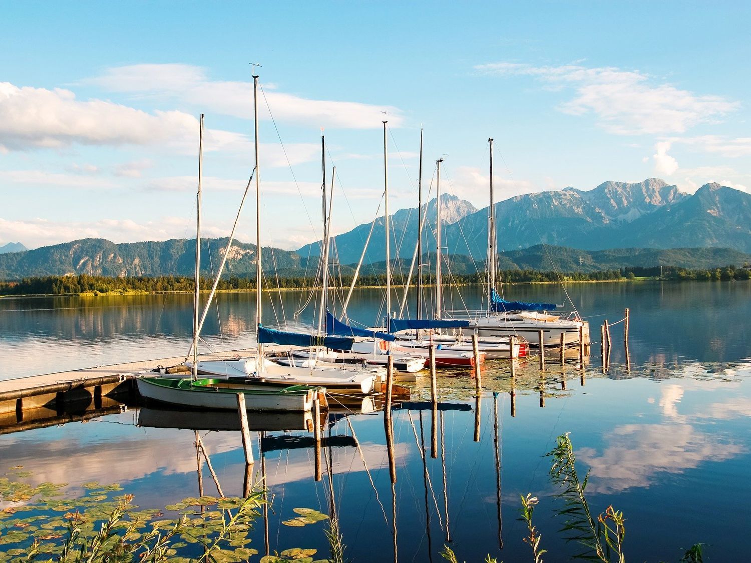 Seegelboote Allgäu