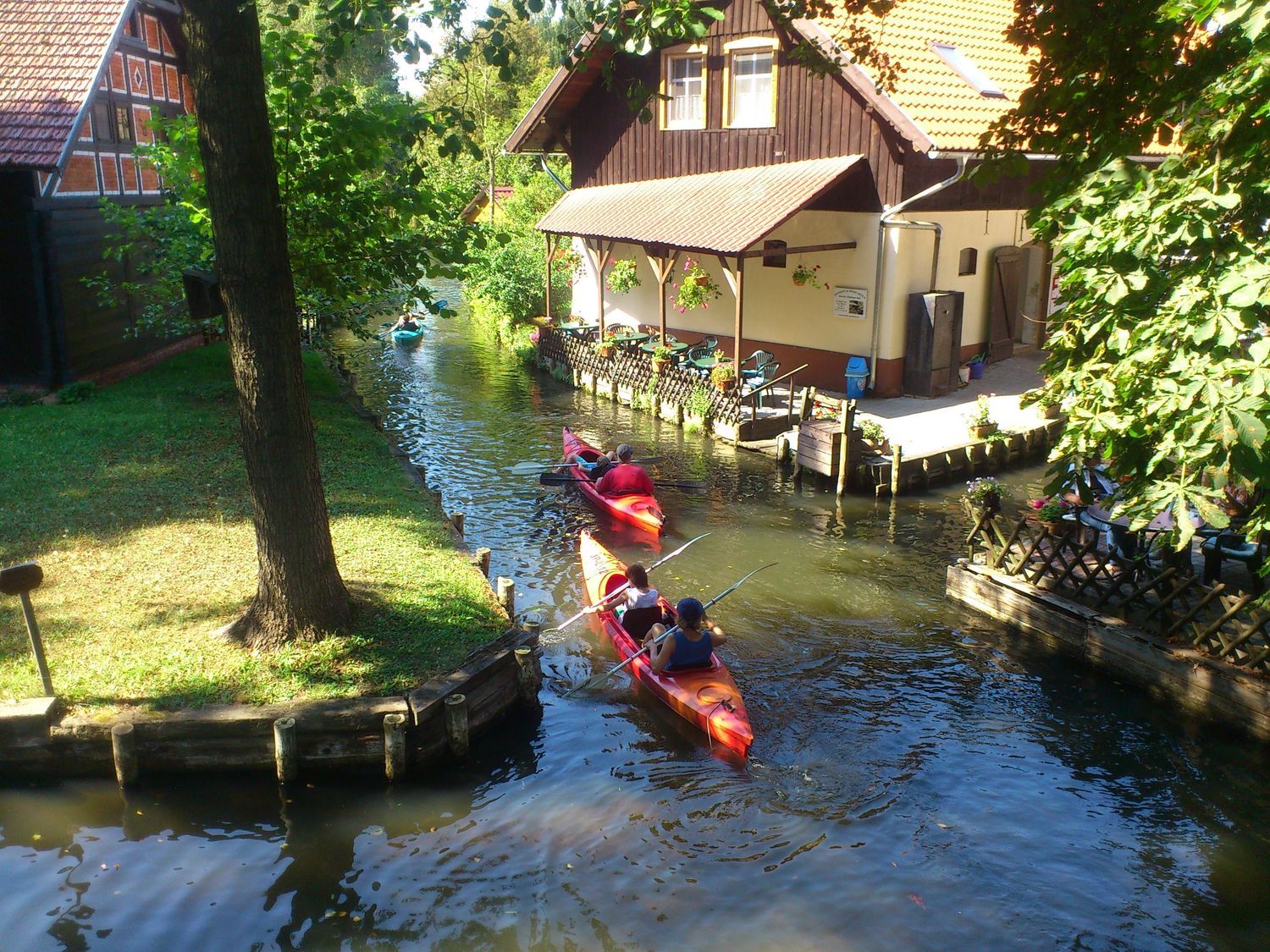 Paddeln im Spreewald