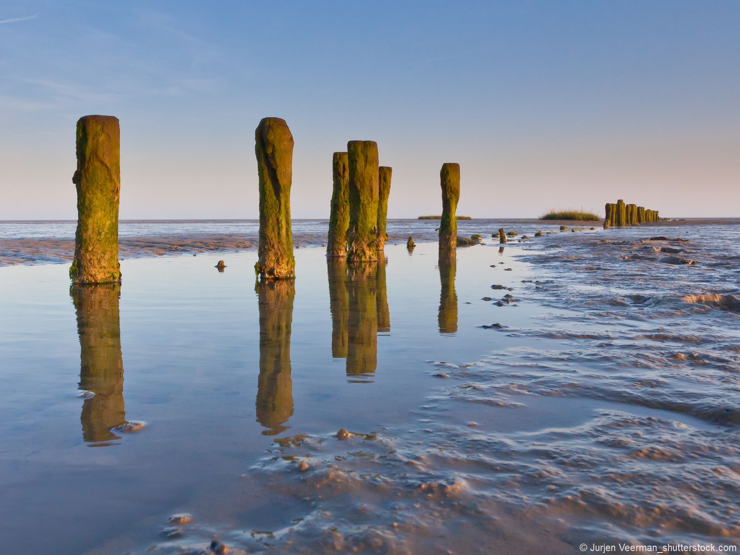 Wattenmeer in Friesland