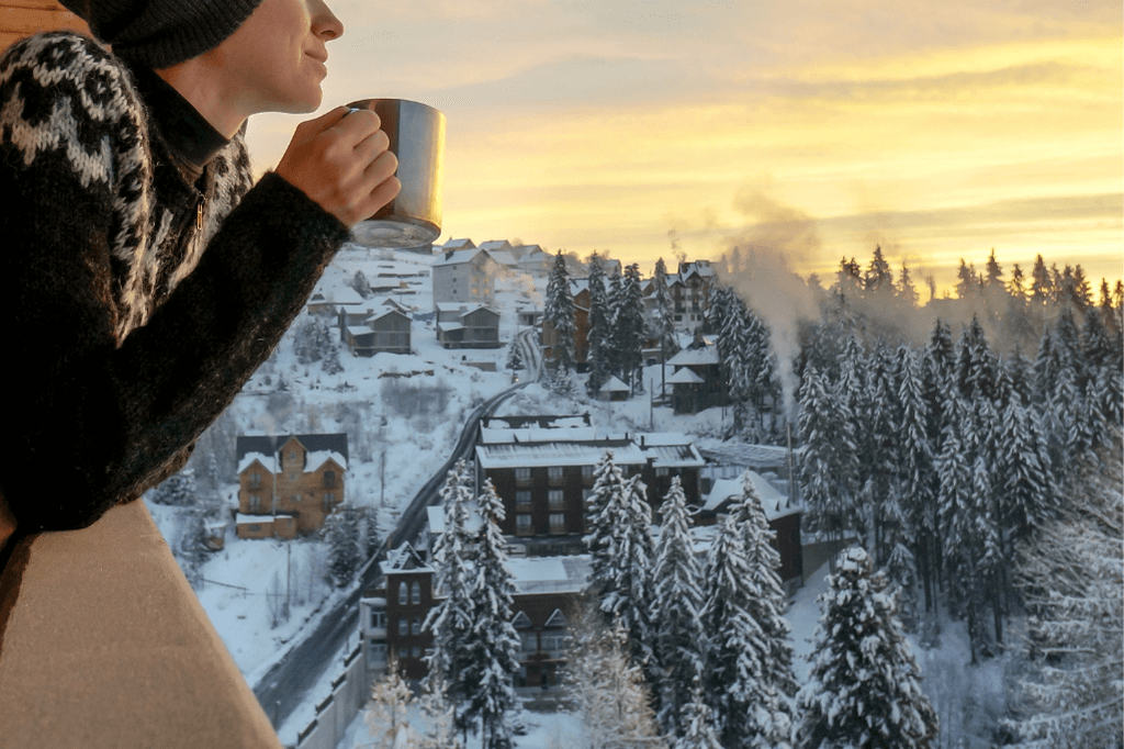 Nachhaltig reisen Winter