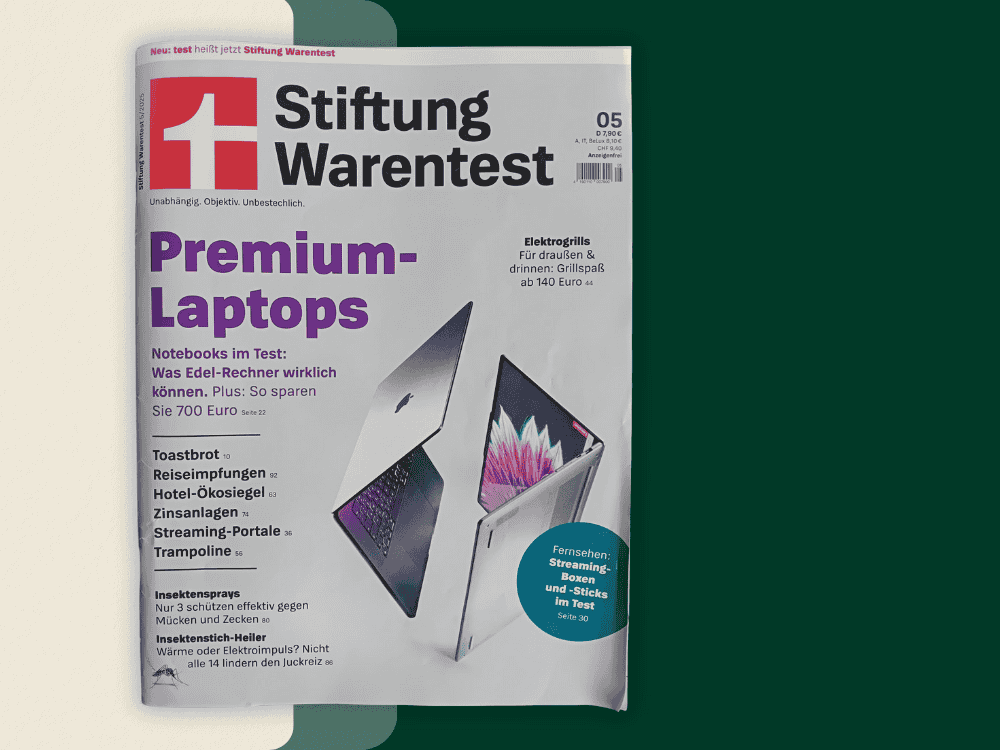 stiftung warentest zeitung zertifikate 2