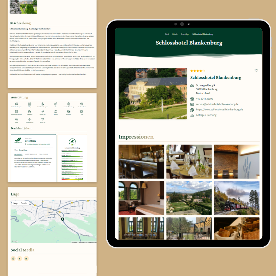 Premium Paket Schlosshotel Blankenburg