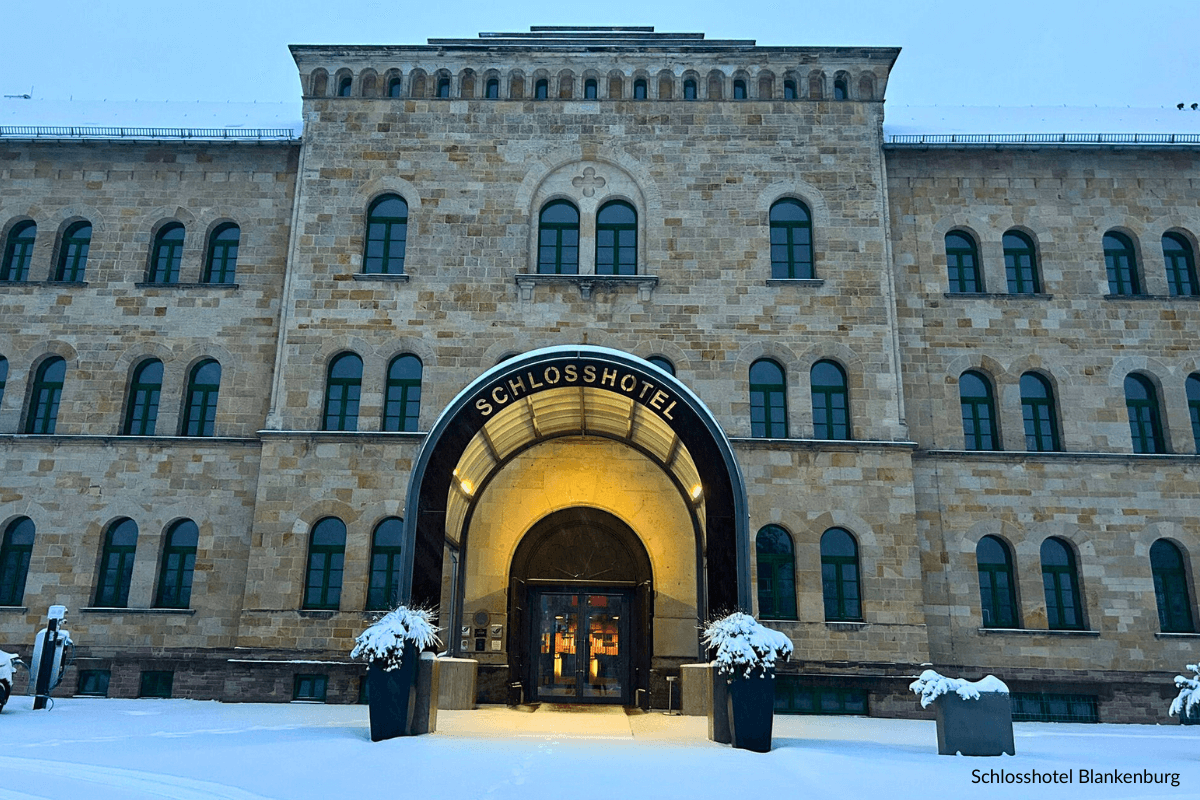 Schlosshotel Blankenburg Harz Winter